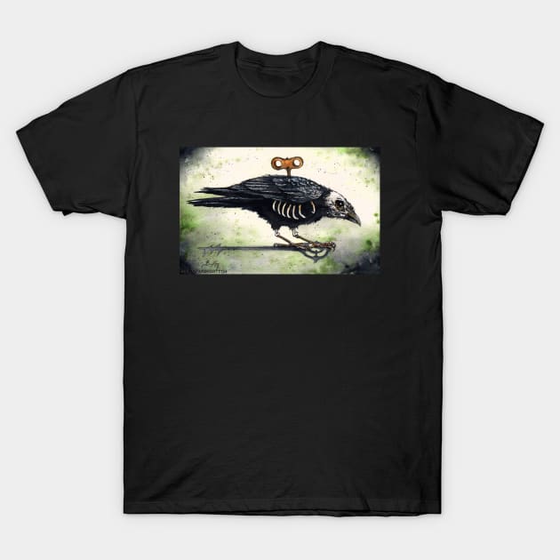 Nevermore T-Shirt by Clockwork Art